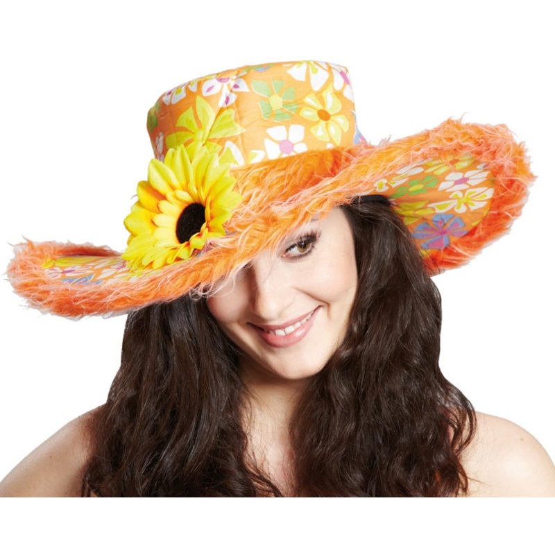 Sunflower hippie hat