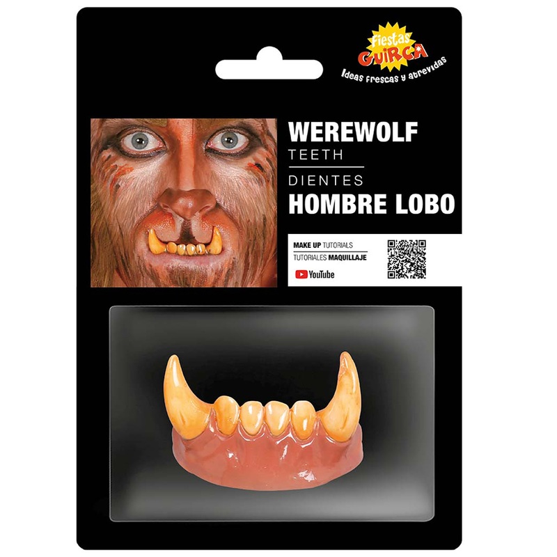 Werewolf fangs teeth