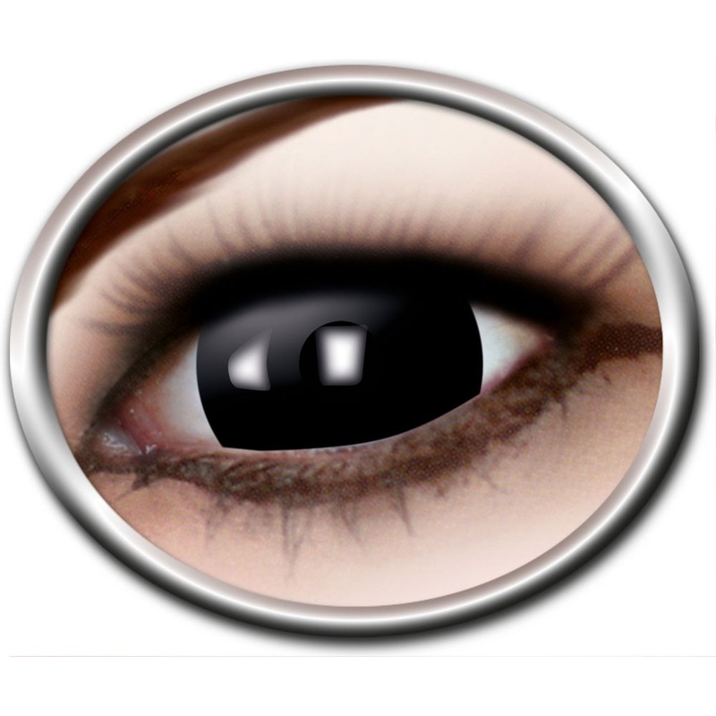 Black eye contact lens