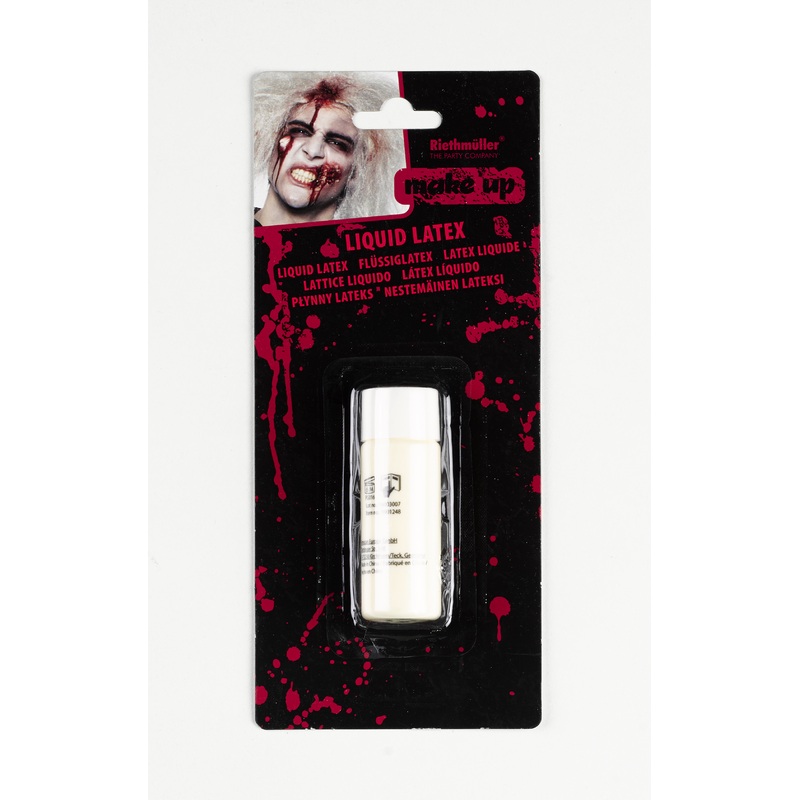 Halloween liquid latex makeup