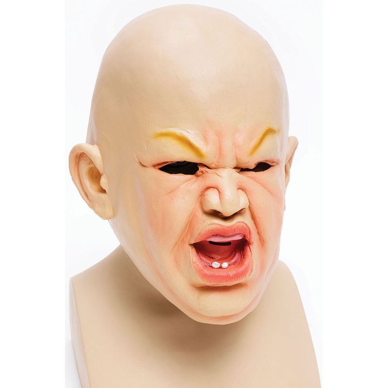 Howling horror baby mask