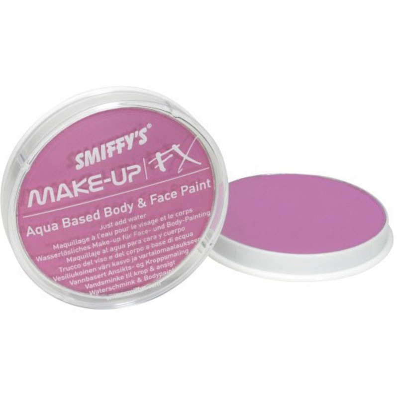 Pink makeup for face and body