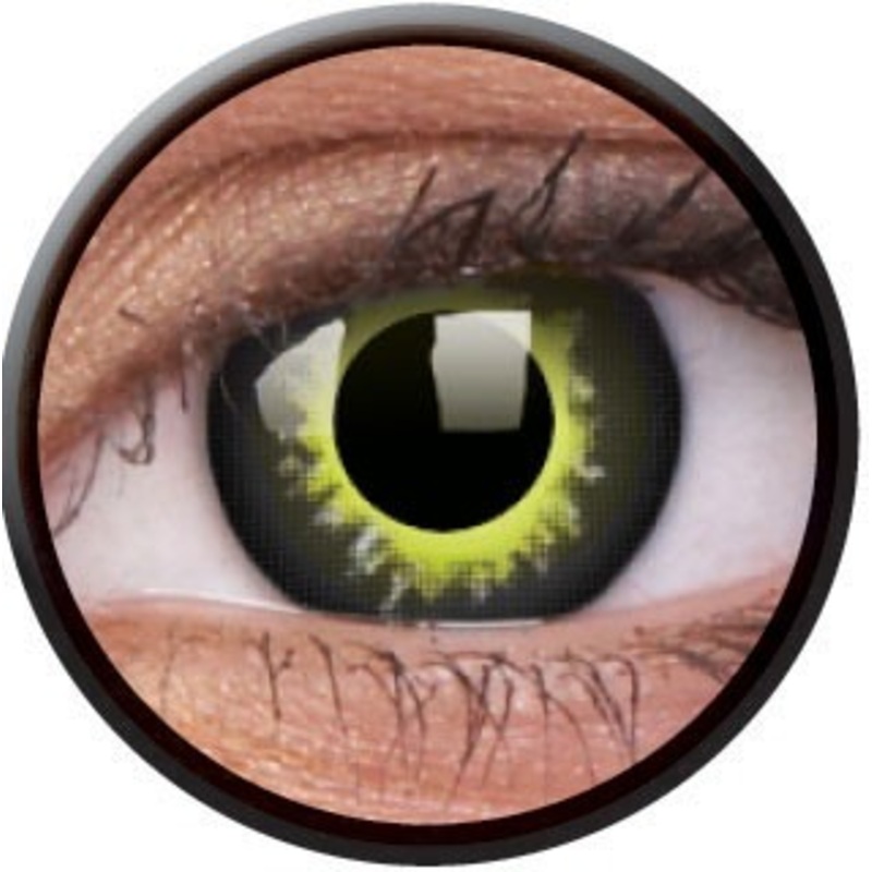 Solar eclipse contact lenses