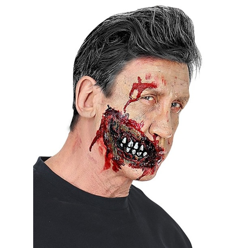 Torn face latex application