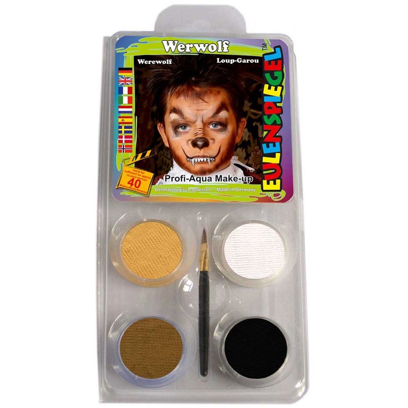 Werewolf make-up palette