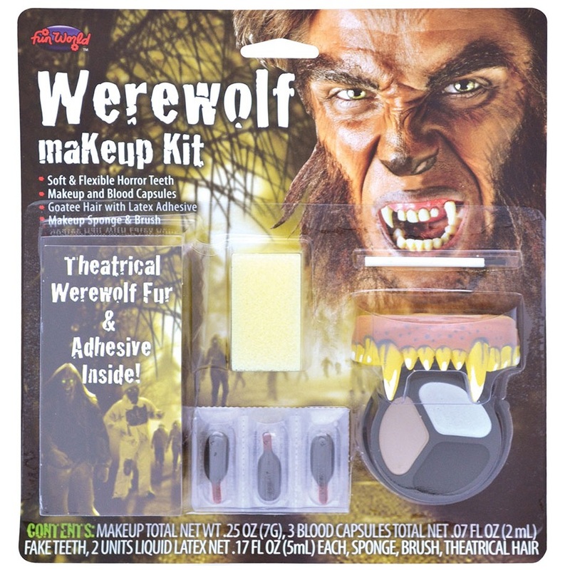 Werewolf make-up set