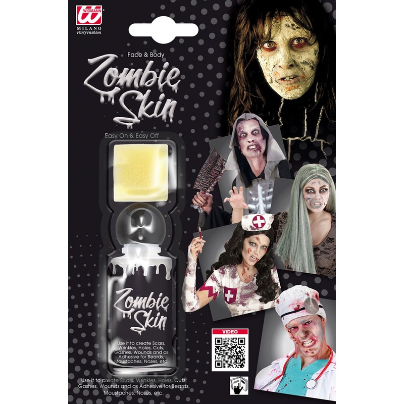 Zombie skin special make-up