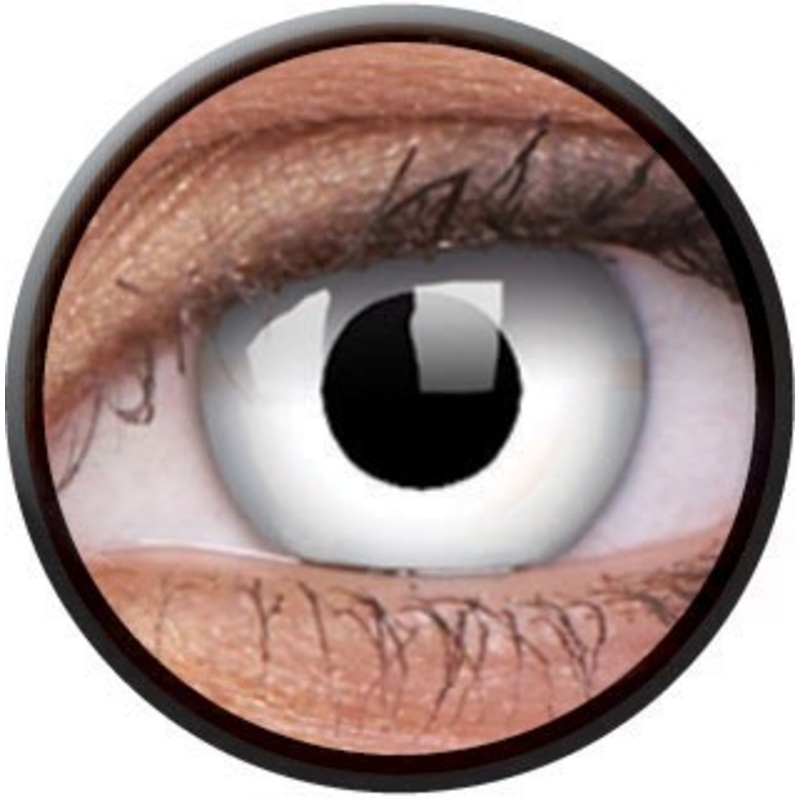 Zombie White Contact Lenses