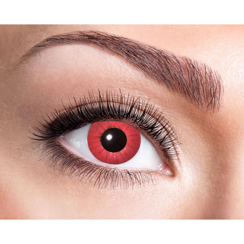 3 month contact lenses Electro Red