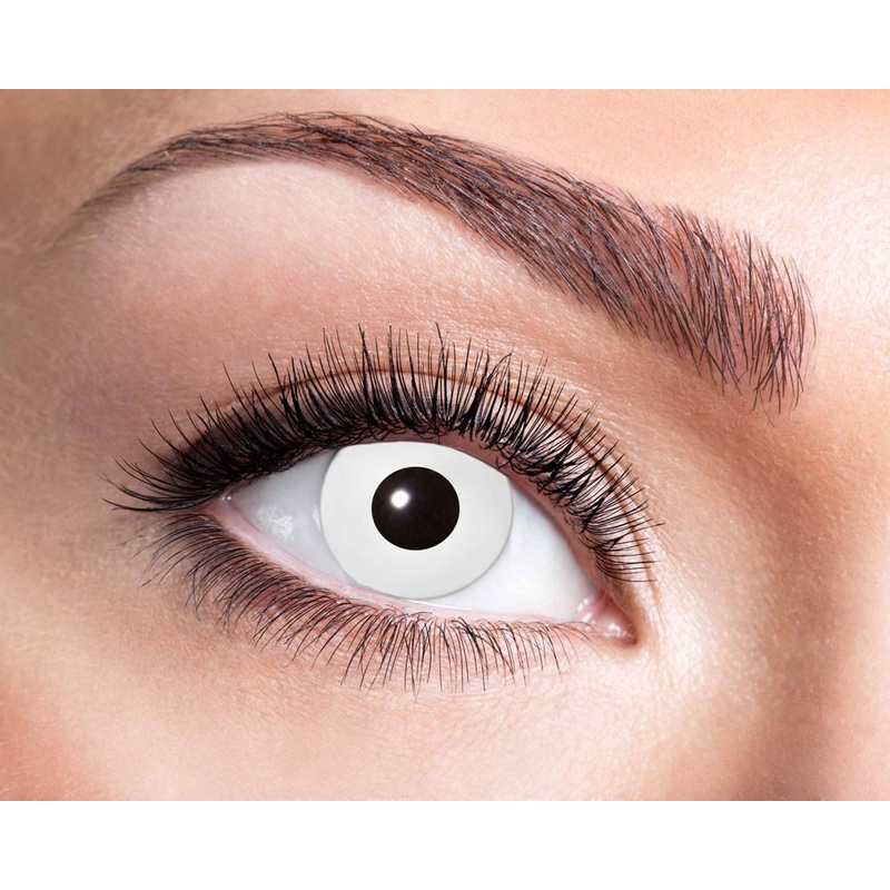 3-Month White Iris Contact Lenses