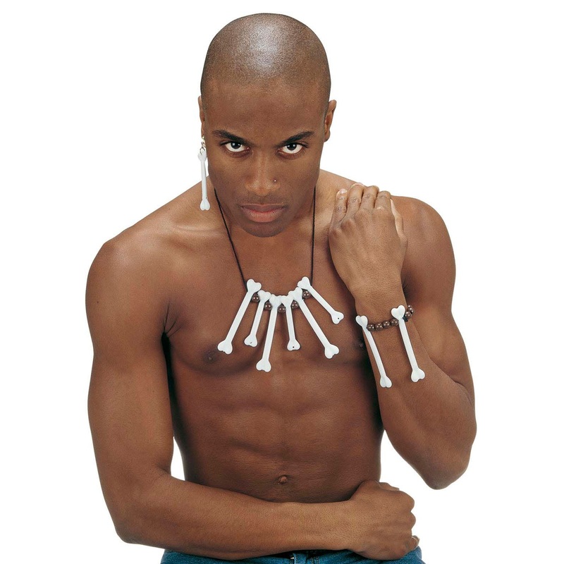 Bone jewelry set