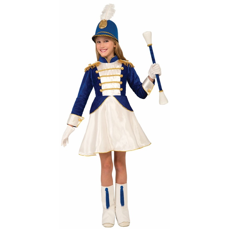 Classic majorette child costume