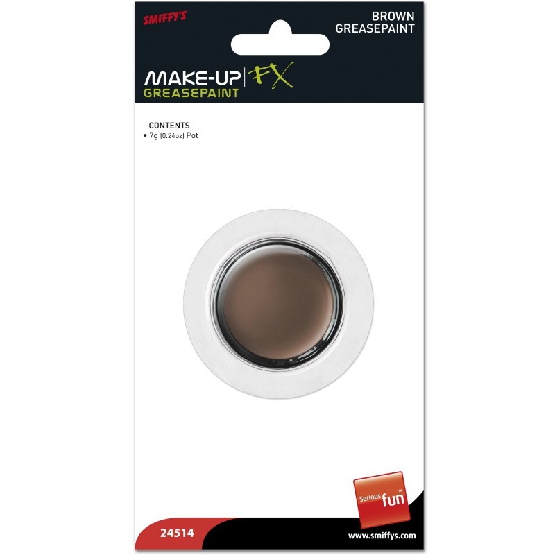 Cream make-up brown 7g can