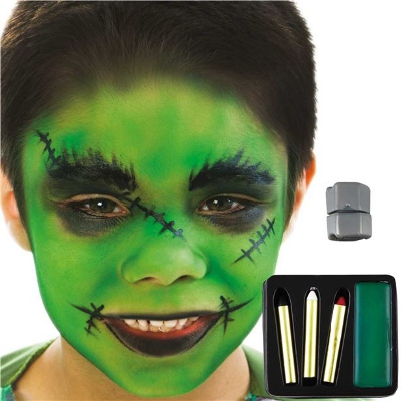 Frankenstein make-up set 6 pieces