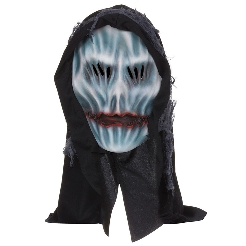 Ghost mask Spooky with hood
