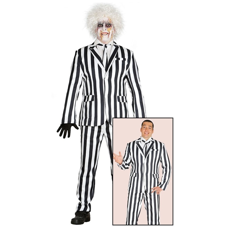 Lottergeist Beetlejuice men's costume 48-50