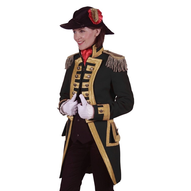 Noble guard coat in black for women XS