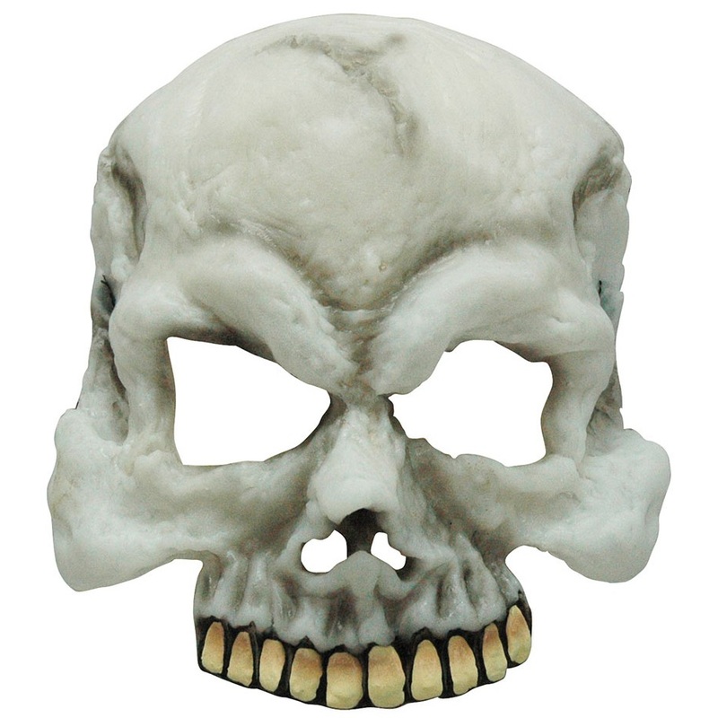 Noctilucent skull mask