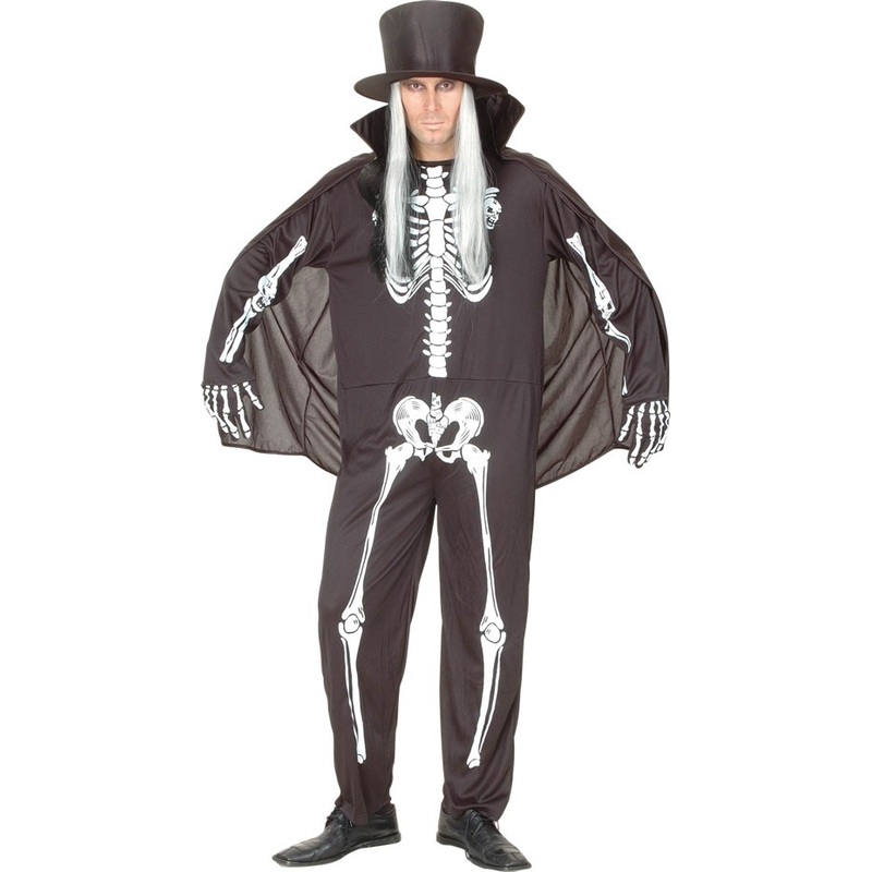 Overall skeleton with cloak