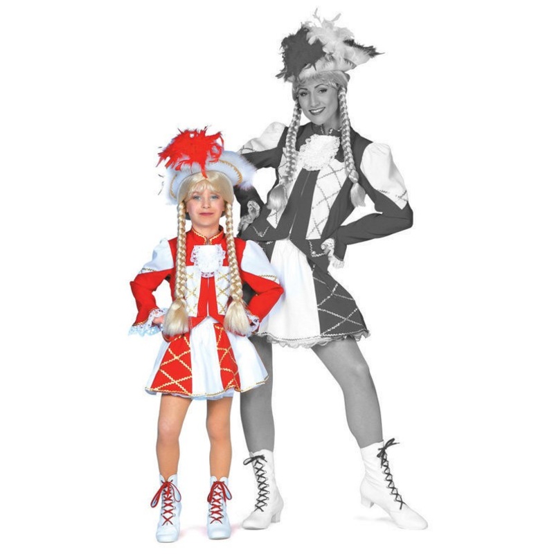 Red Funkenmarie Selena child costume 104