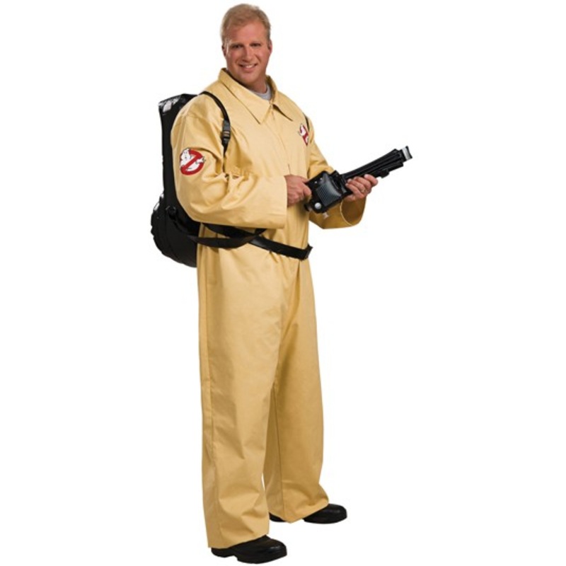 Scary ghost hunt Ghostbuster mens costume