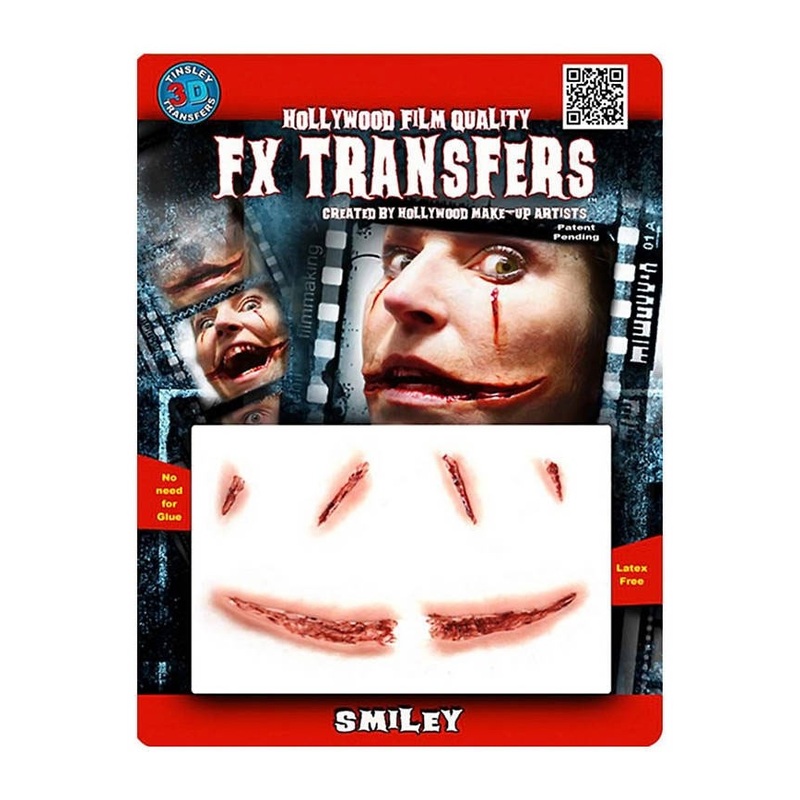 Special horror grin make-up