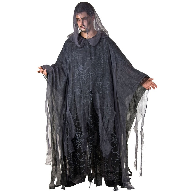 Spider robe in gray