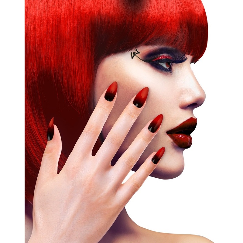 Tina Devil Fingernails Set of 12