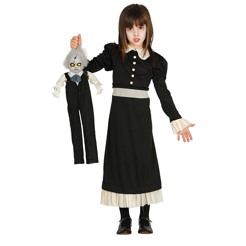 Wednesday scary girl child costume