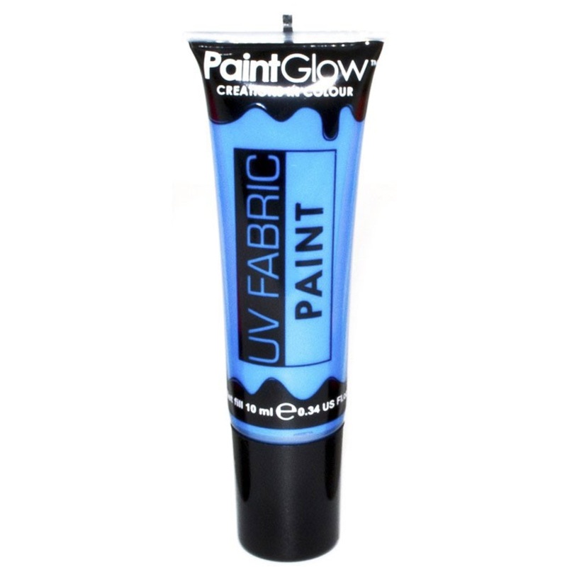 Blue UV light fabric color