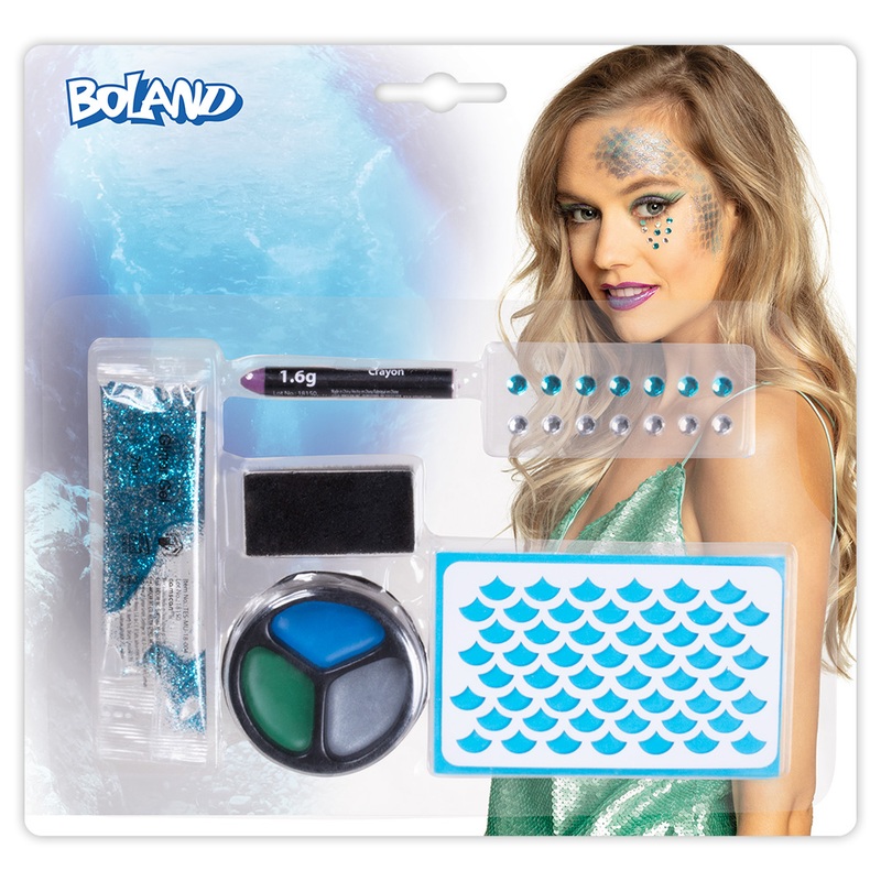 Deep Sea Mermaid Make-Up Set 6 pieces