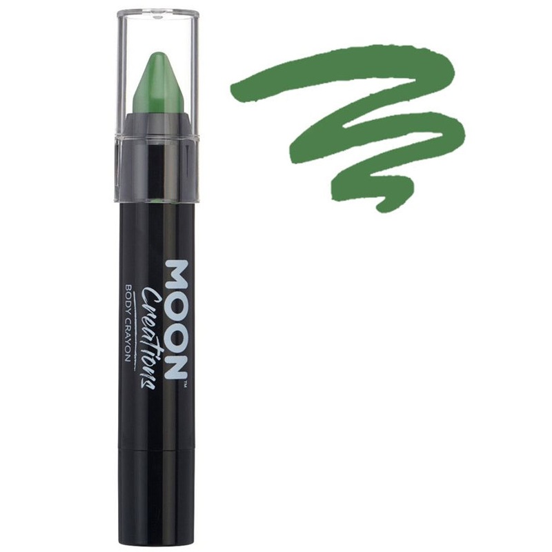 Face and Body Make-up Stick in Green 3.5g