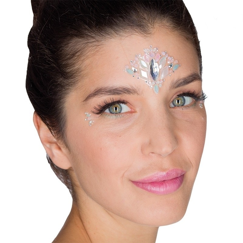 Festival Bindi mother-of-pearl skin jewels