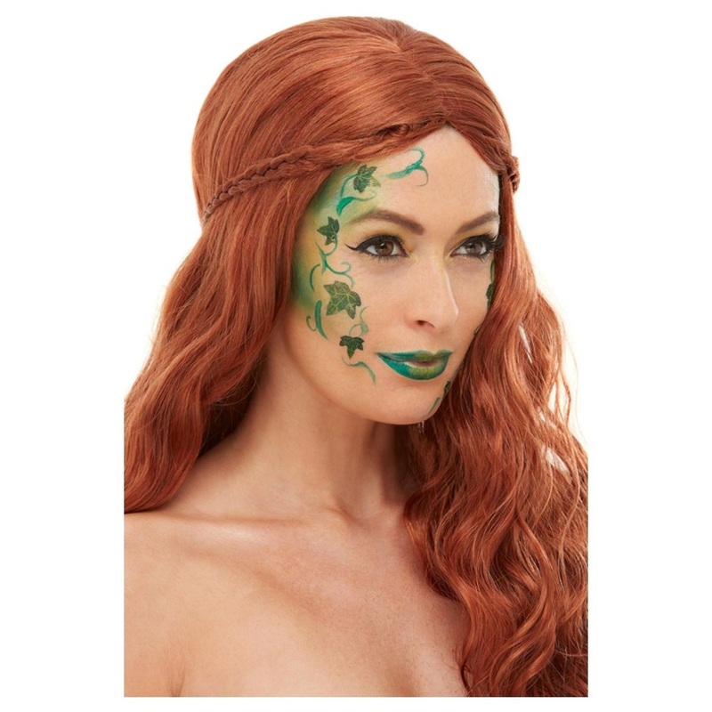 Forest fairy make-up set in green