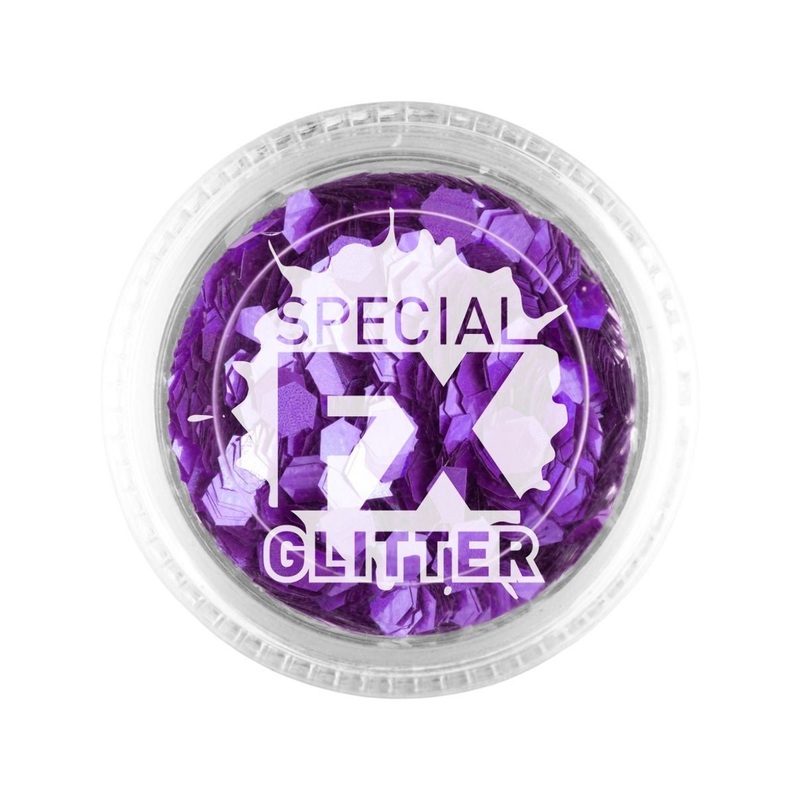 FX Special Glitter Hexagon purple 2g