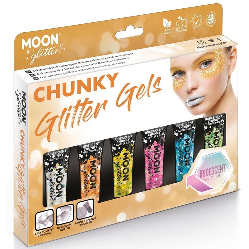 Glam Night glitter gel set 6 pieces