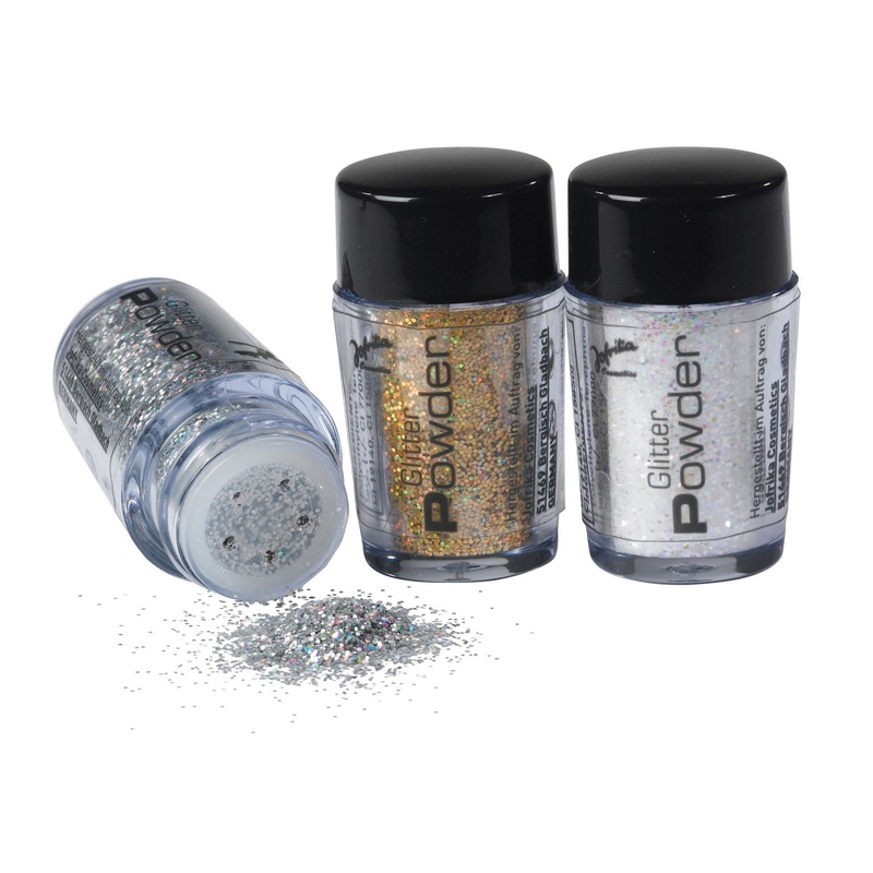 Glitter powder make-up