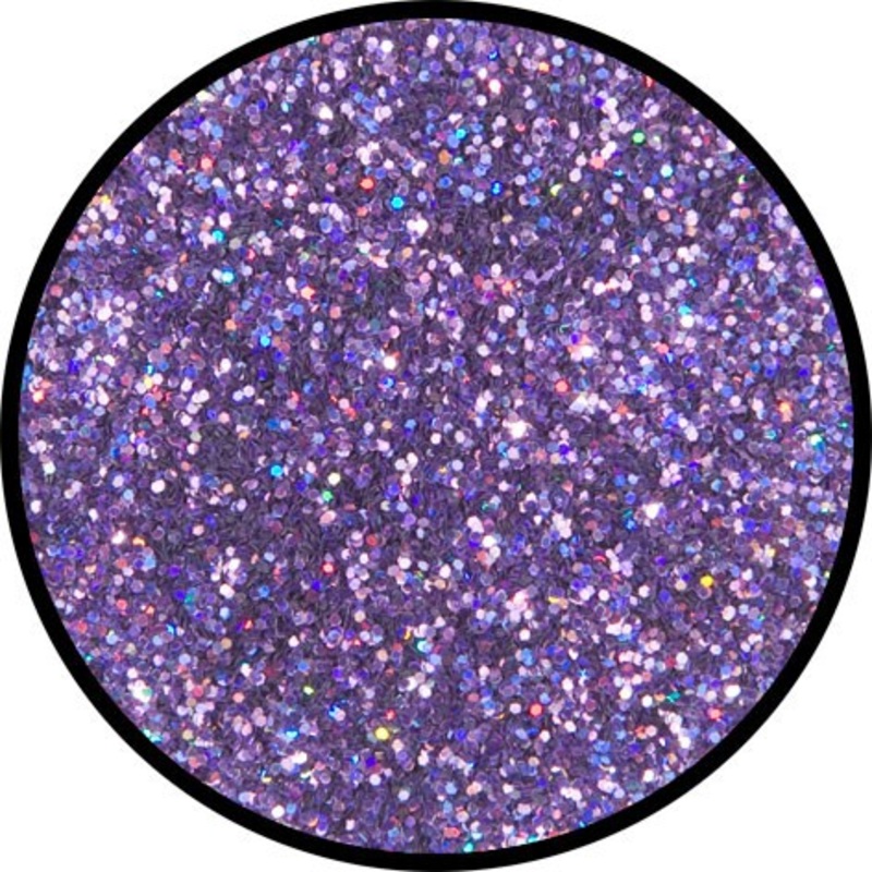 Holographic glitter purple