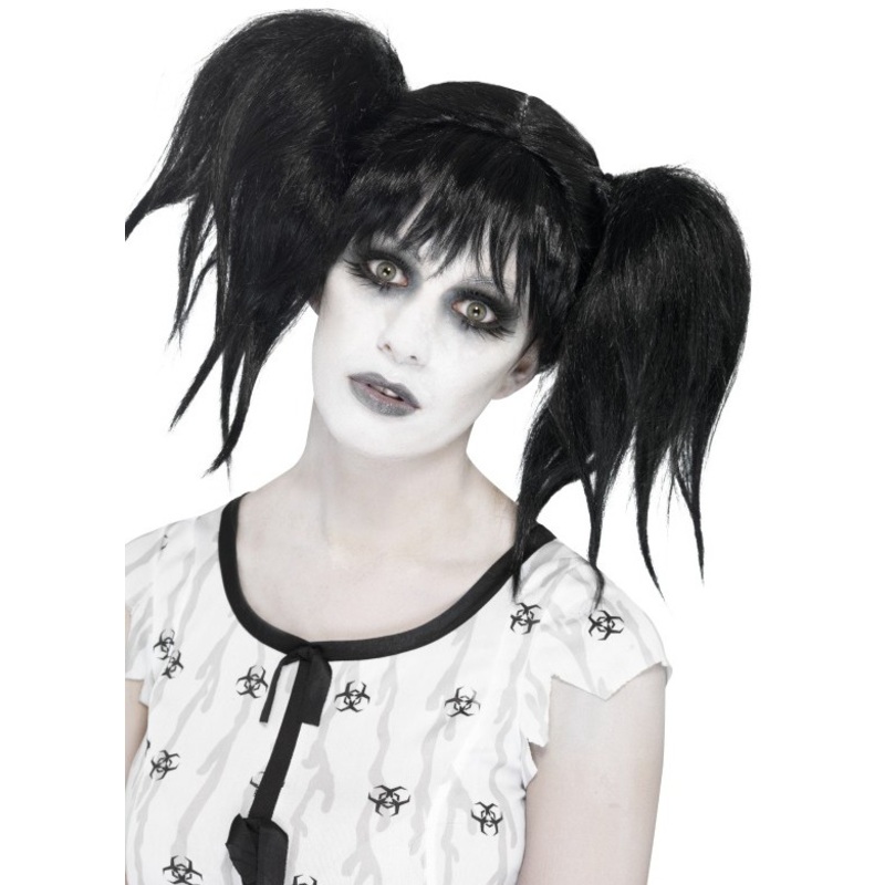 Manga Lolita women's wig black