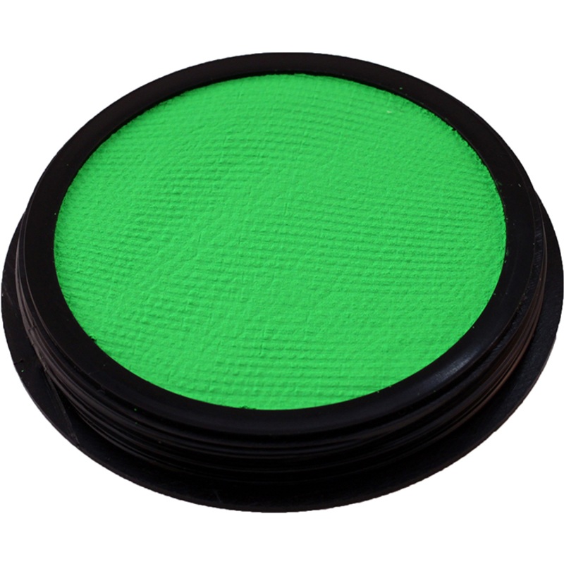 Neon-green UV effect paint for textiles 12ml