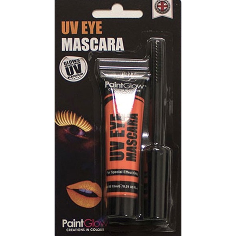 Neon orange UV mascara 15ml