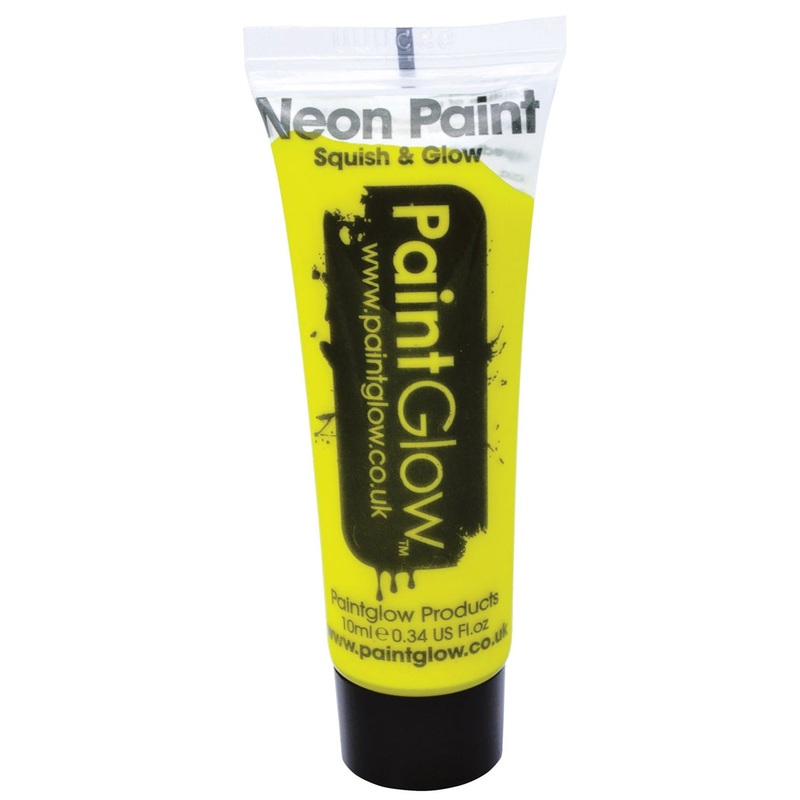 Neon yellow UV body and face paint 10ml