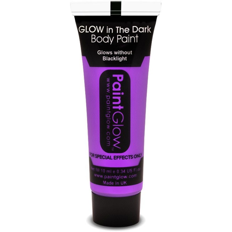 Purple Glow In The Dark Body Make Up
