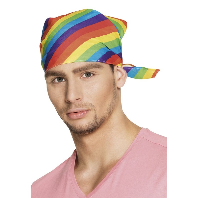 Rainbow Pride Bandana Headscarf