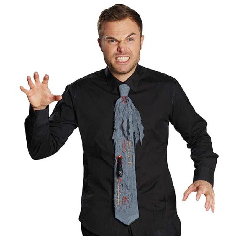 Scuffed zombie tie