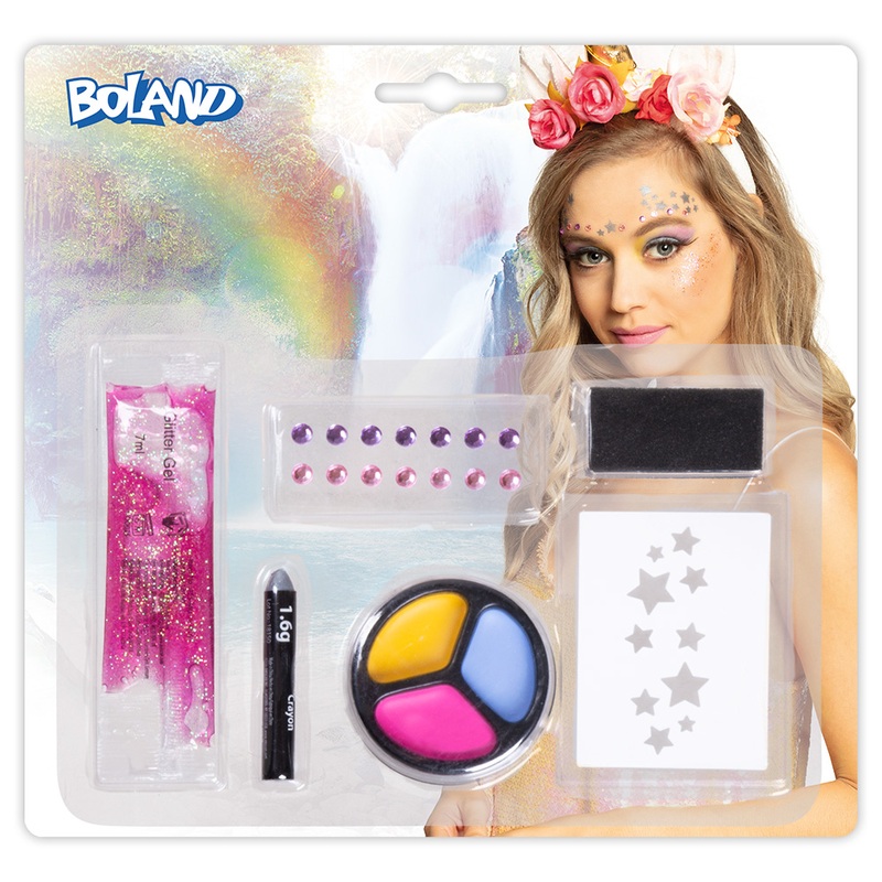 Unicorn glamor make-up set 6 pieces