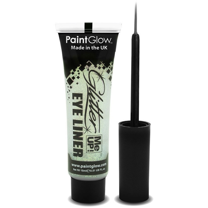 White glitter eyeliner 15ml