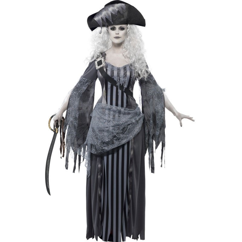 Zombie Pirate Ladies Costume S