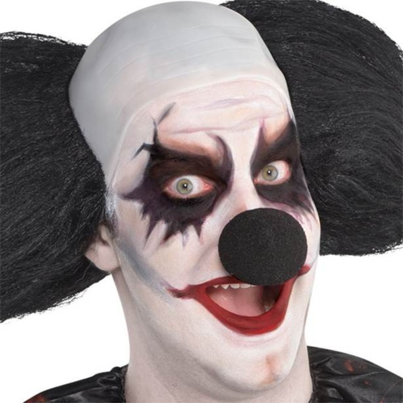 Black clown nose