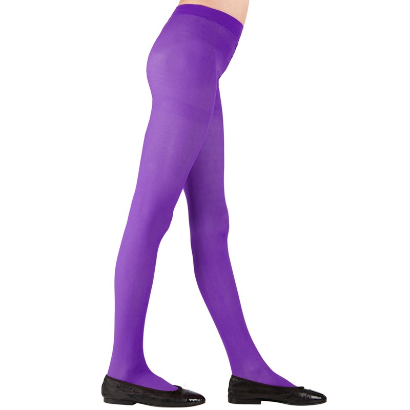 Children's tights 40 DEN purple